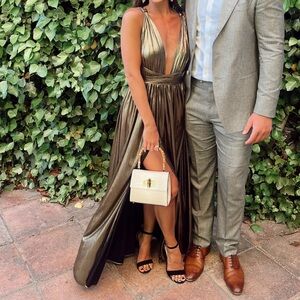 Bronx and Banco Goddess Gown- size S. Worn once. Brand new condition